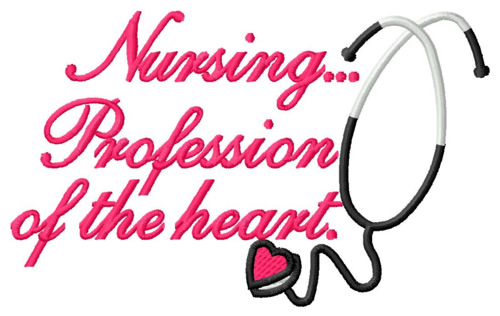 Profession of the Heart Machine Embroidery Design