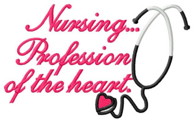 Picture of Profession of the Heart Machine Embroidery Design