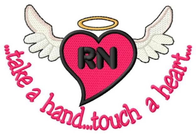 Picture of Registered Nurses Touch Machine Embroidery Design