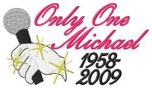 Picture of Only One Michael Machine Embroidery Design