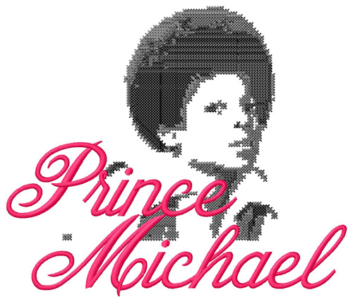 Prince Michael Machine Embroidery Design