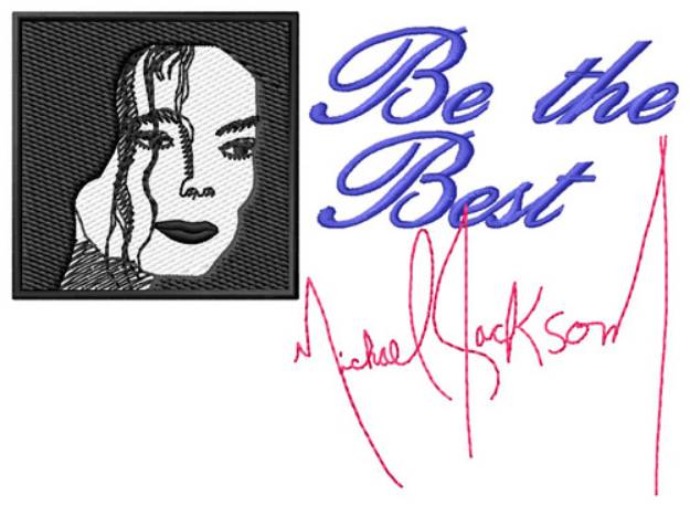 Picture of Be the Best Machine Embroidery Design