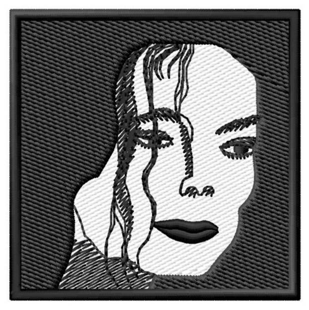 Picture of Michaels Face Machine Embroidery Design