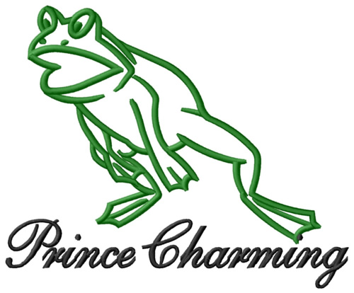 Prince Charming Machine Embroidery Design