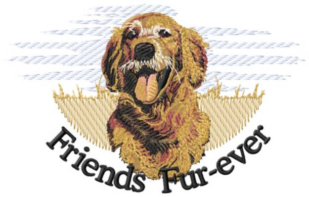 Picture of Friends Fur-Ever Machine Embroidery Design