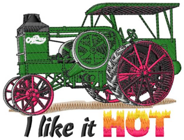 Picture of I Like it Hot Machine Embroidery Design