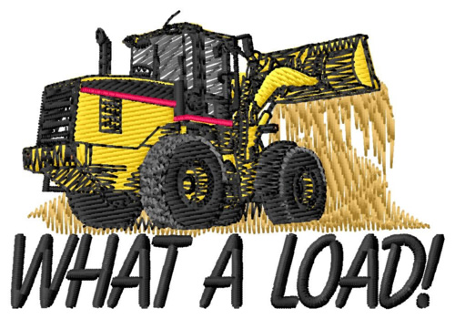 What a Load Machine Embroidery Design