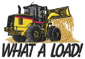 Picture of What a Load Machine Embroidery Design