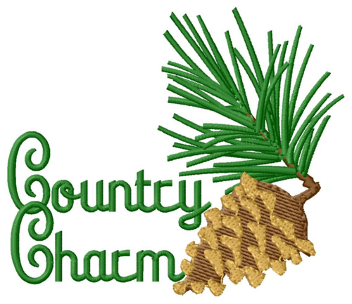 Country Charm Machine Embroidery Design