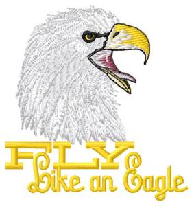 Picture of Fly Like an Eagle Machine Embroidery Design