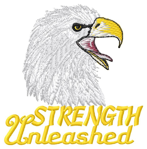 Strength Unleashed Machine Embroidery Design