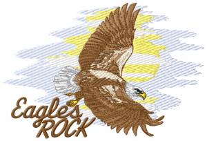 Picture of Eagles Rock Machine Embroidery Design