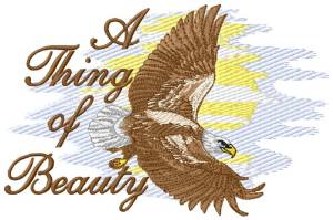 Picture of A Thing of Beauty Machine Embroidery Design