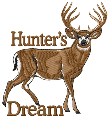 Hunters Dream Machine Embroidery Design
