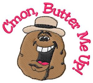 Picture of Butter Me Up Machine Embroidery Design