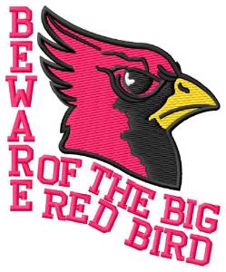 Picture of Beware of the Cardinals Machine Embroidery Design