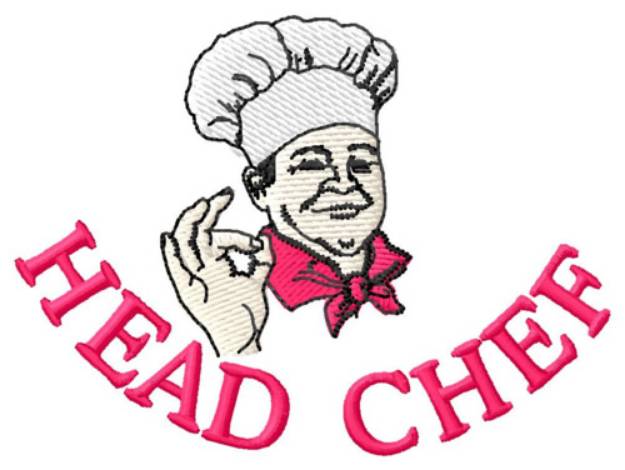 Picture of Head Chef Machine Embroidery Design