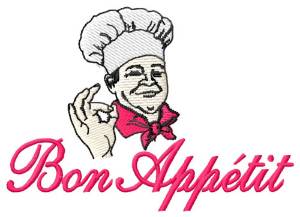 Picture of Bon Appetit Machine Embroidery Design