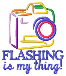 Picture of Flashing My Thing Machine Embroidery Design