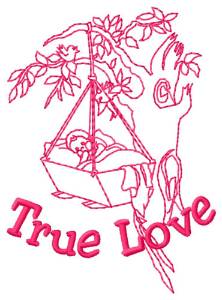 Picture of True Love Machine Embroidery Design