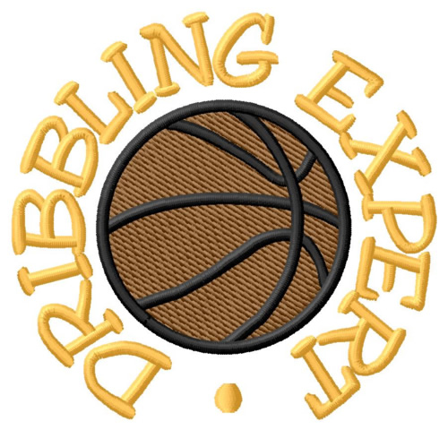 Dribbling Expert Machine Embroidery Design