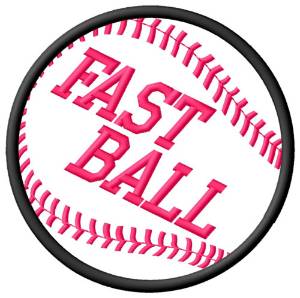 Picture of Fast BaseBall Machine Embroidery Design