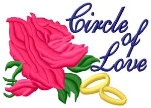 Picture of Circle of Love Machine Embroidery Design