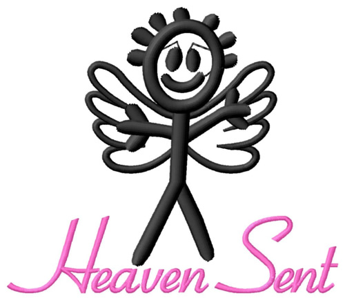 Heaven Sent Machine Embroidery Design