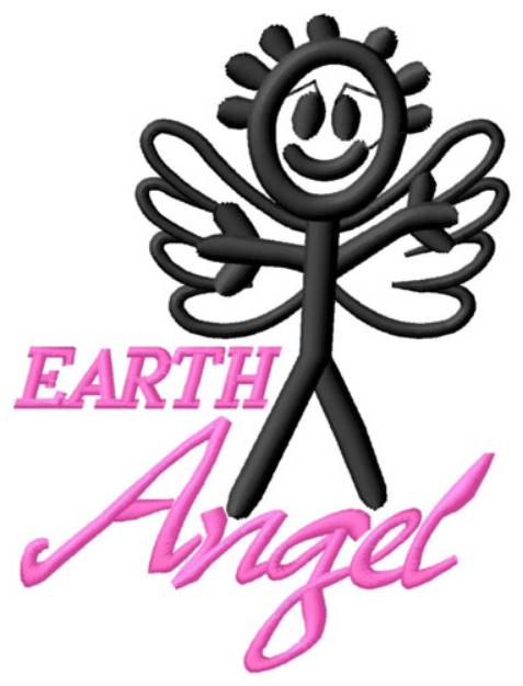 Picture of Earth Angel Machine Embroidery Design