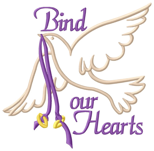 Bind Our Hearts Machine Embroidery Design