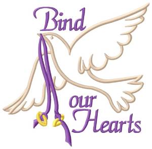 Picture of Bind Our Hearts Machine Embroidery Design