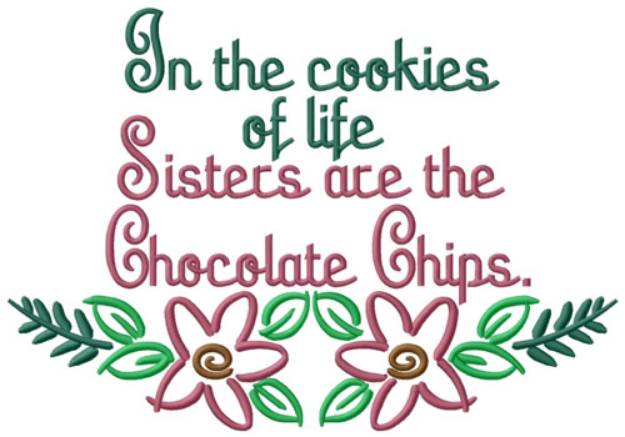 Picture of Chocolate Chips Machine Embroidery Design