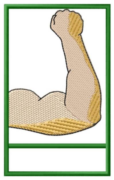 Picture of Right Arm  Machine Embroidery Design