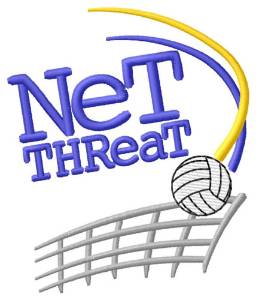 Picture of Net Threat Machine Embroidery Design