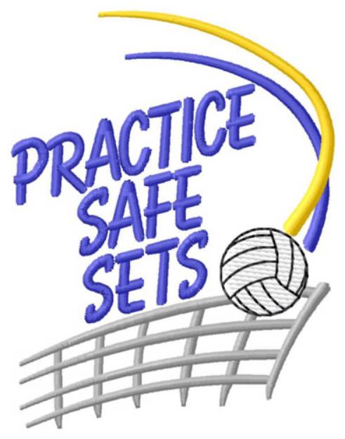 Picture of Practice Safe Sets Machine Embroidery Design