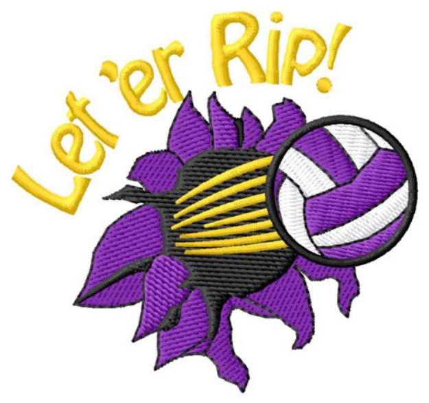 Picture of Let er Rip Machine Embroidery Design