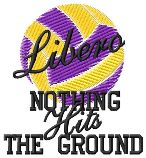 Picture of Nothing Hits the Ground Machine Embroidery Design