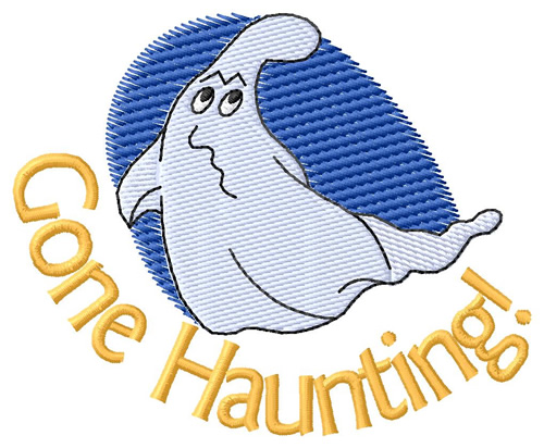Gone Haunting Machine Embroidery Design