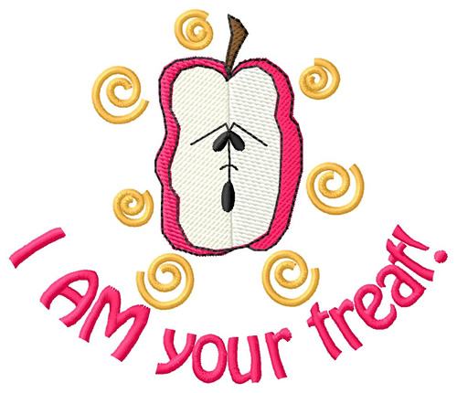 I Am Your Treat Machine Embroidery Design