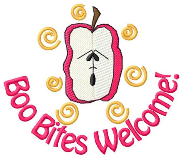 Picture of Boo Bites Welcome Machine Embroidery Design