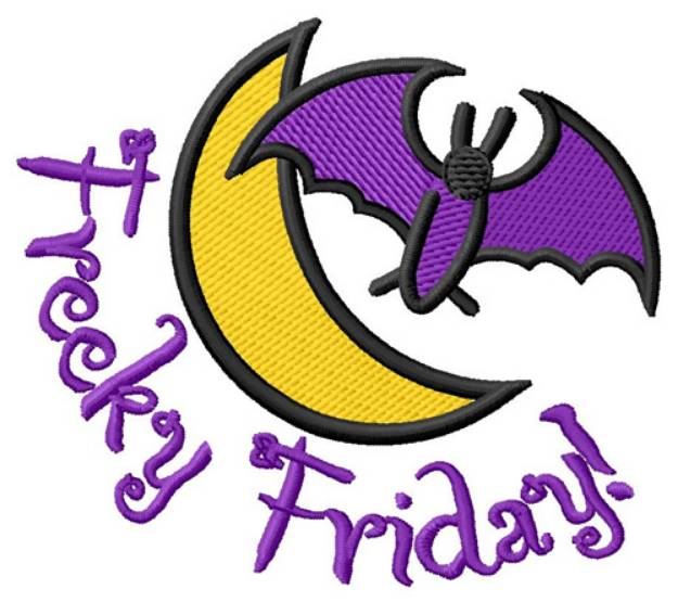 Picture of Freeky Friday Machine Embroidery Design