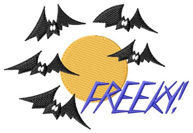 Picture of Freeky Machine Embroidery Design