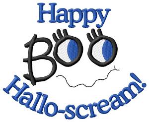 Picture of Happy Hallo-scream! Machine Embroidery Design