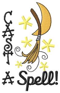 Picture of Cast A Spell Machine Embroidery Design