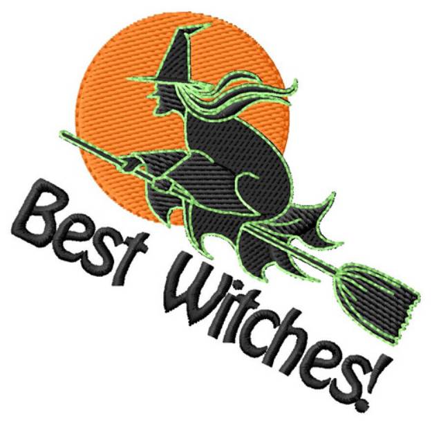Picture of Best Witches Machine Embroidery Design