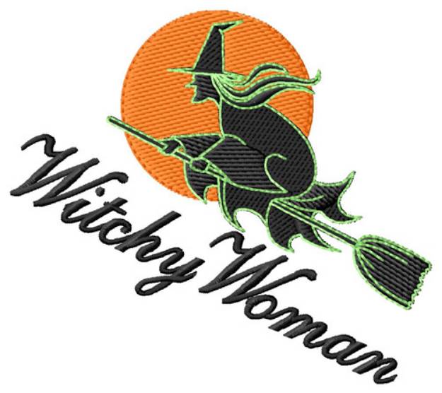 Picture of Witchy Woman Machine Embroidery Design