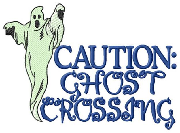 Picture of Ghost Crossing Machine Embroidery Design