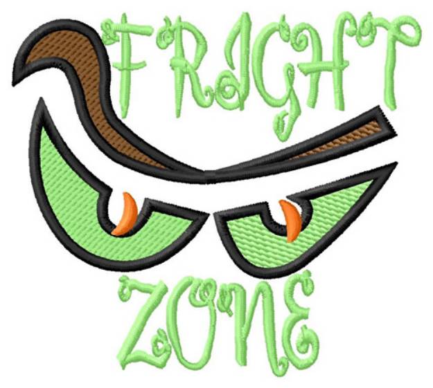 Picture of Fright Zone Machine Embroidery Design