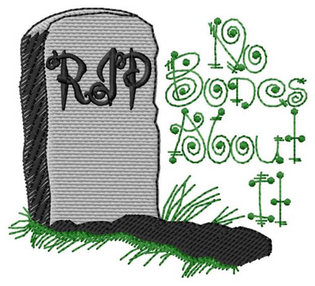 Picture of No Bones About It Machine Embroidery Design