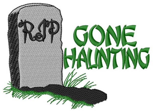 Picture of Gone Haunting Machine Embroidery Design